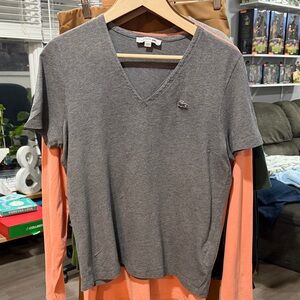 Lacoste Gray Short Sleeve Tee